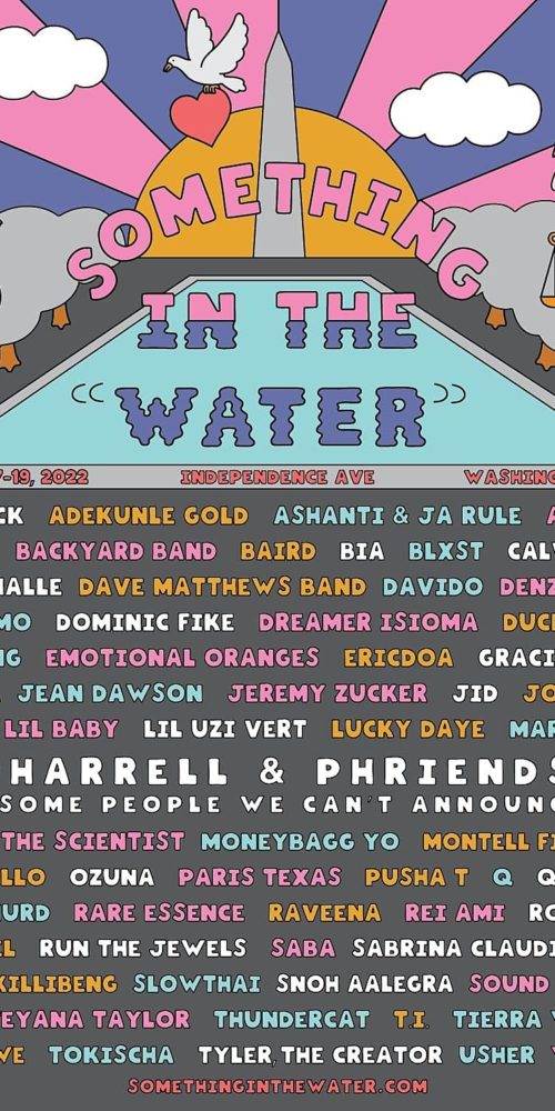 something in the water lineup 2022